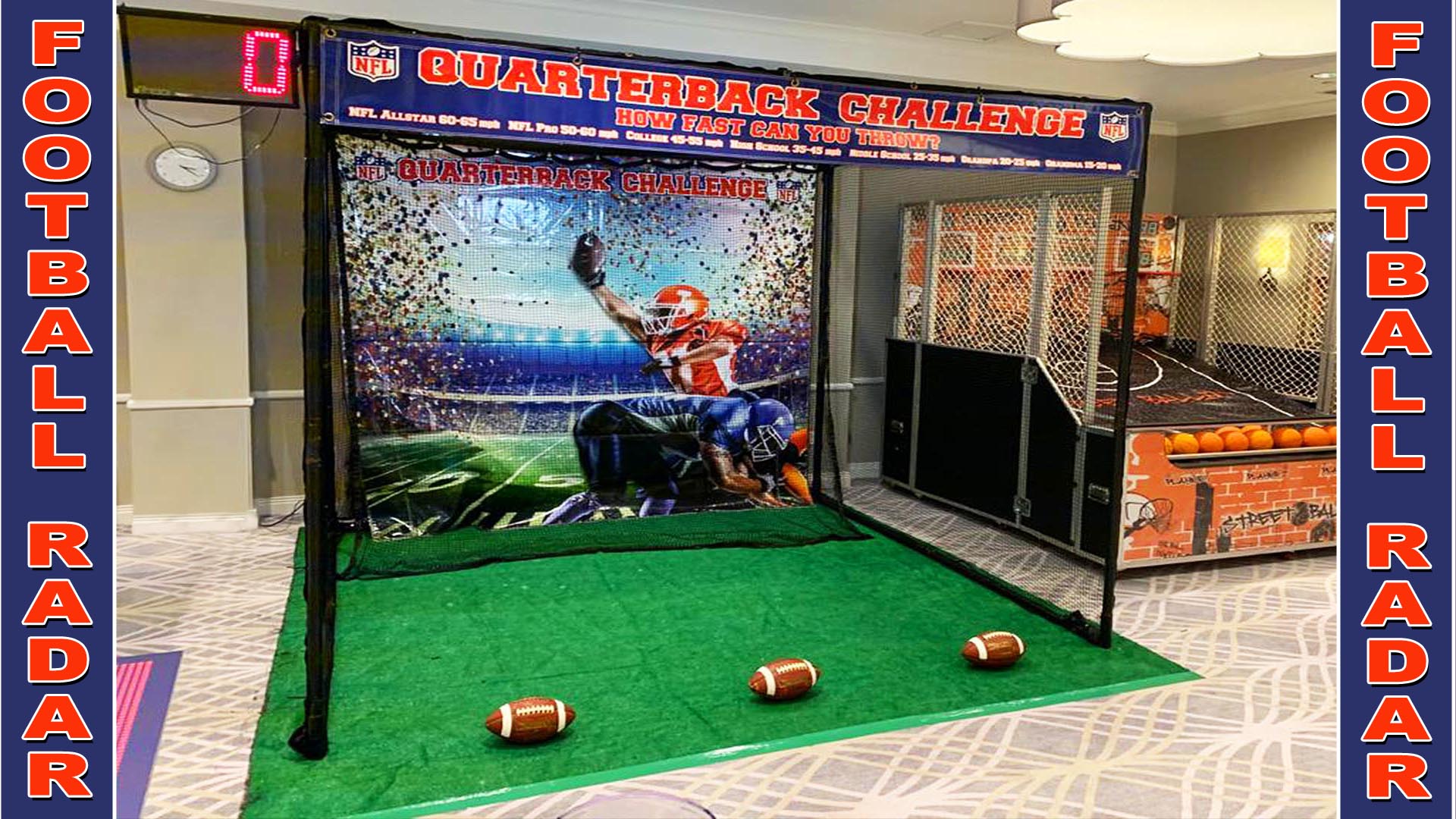 football inflatable party rental game pinecrest florida